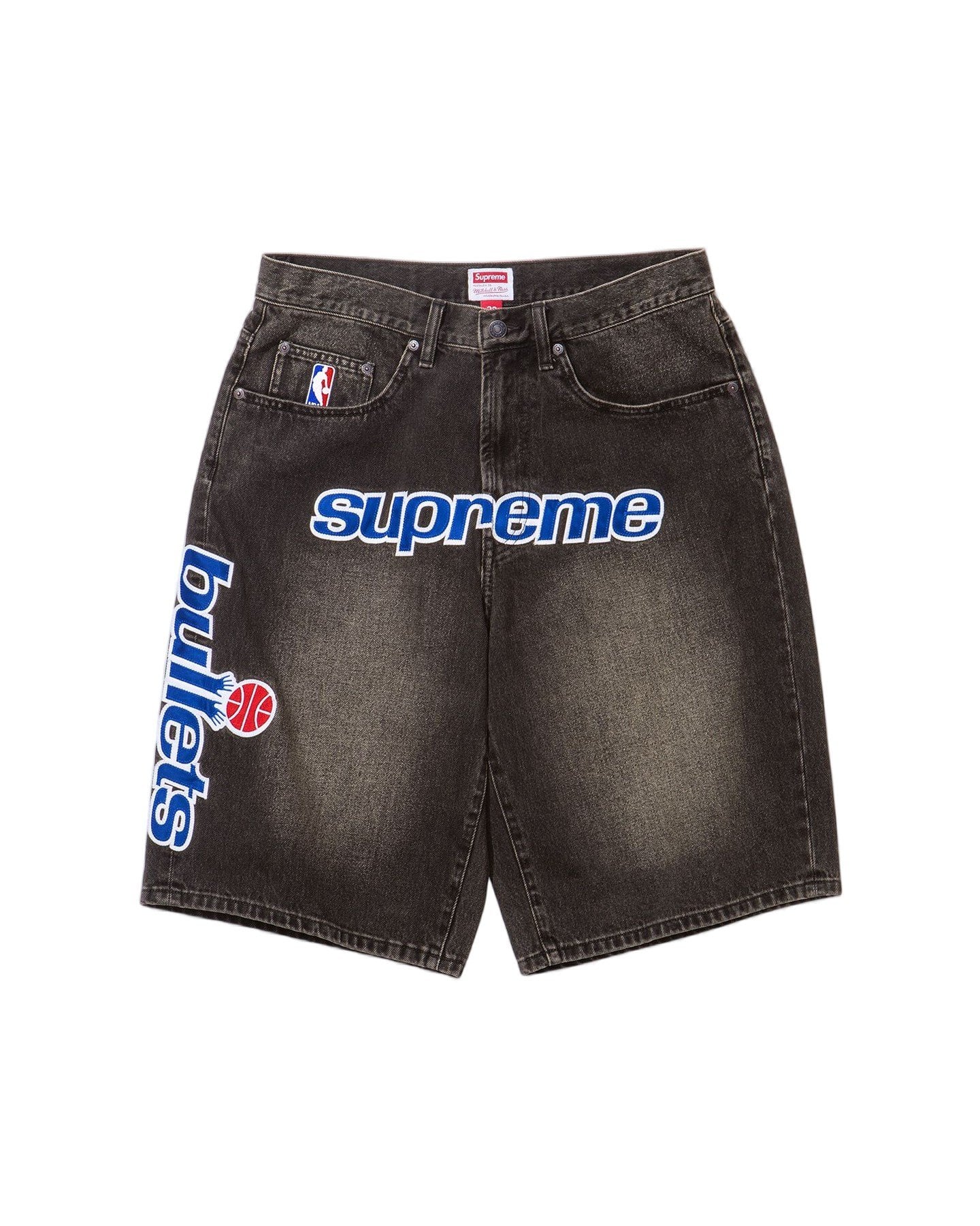 Supreme®/Mitchell & Ness® Washington Bullets Baggy Denim Short